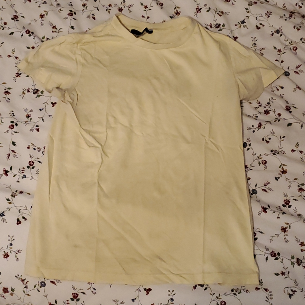 Basic Yellow Tee